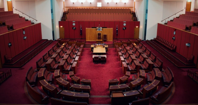 View of a empty civil court