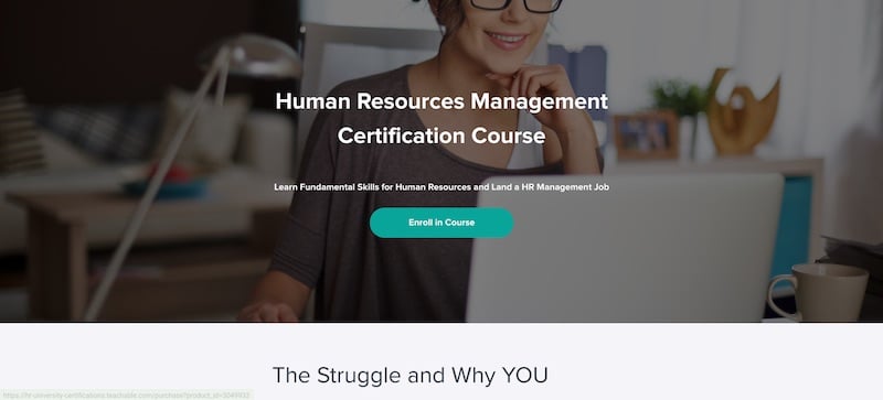 HR Management Certification course from HR University