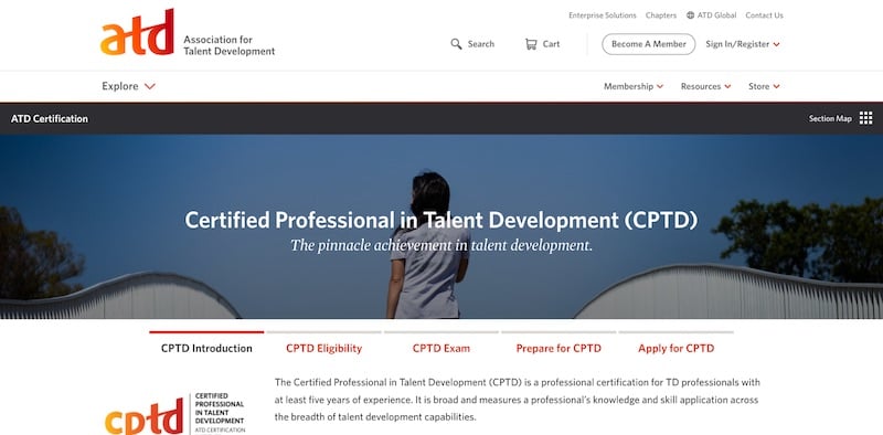 ATD Certified Professional in Talent Development course