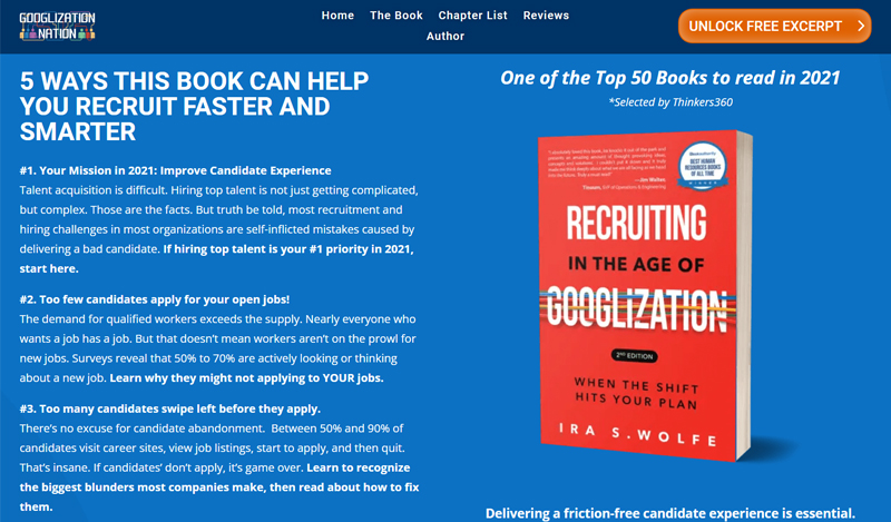 Recruiting book recommendation - Recruiting in the age of Googlization