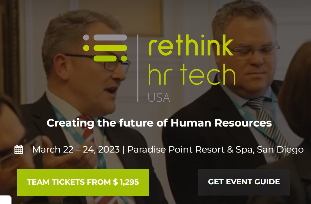 Rethink HR Tech USA Event information