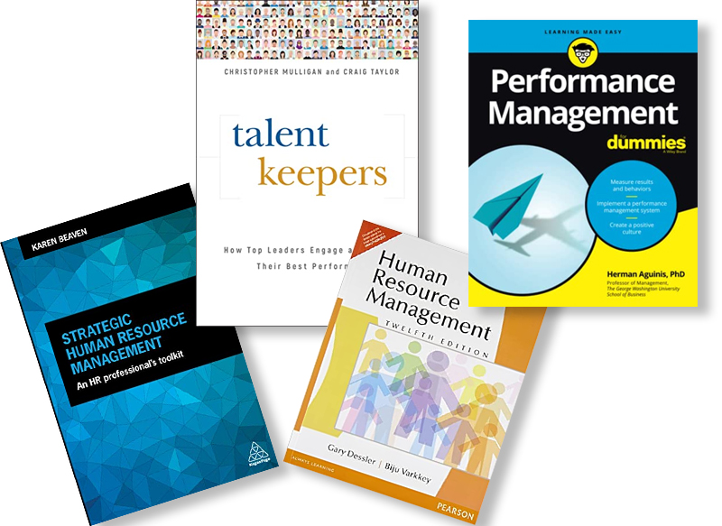 HR books about leadership.